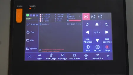 LDCUT ICUT control software interface supporting DXF PLT JPG TIF formats for automated digital cutting